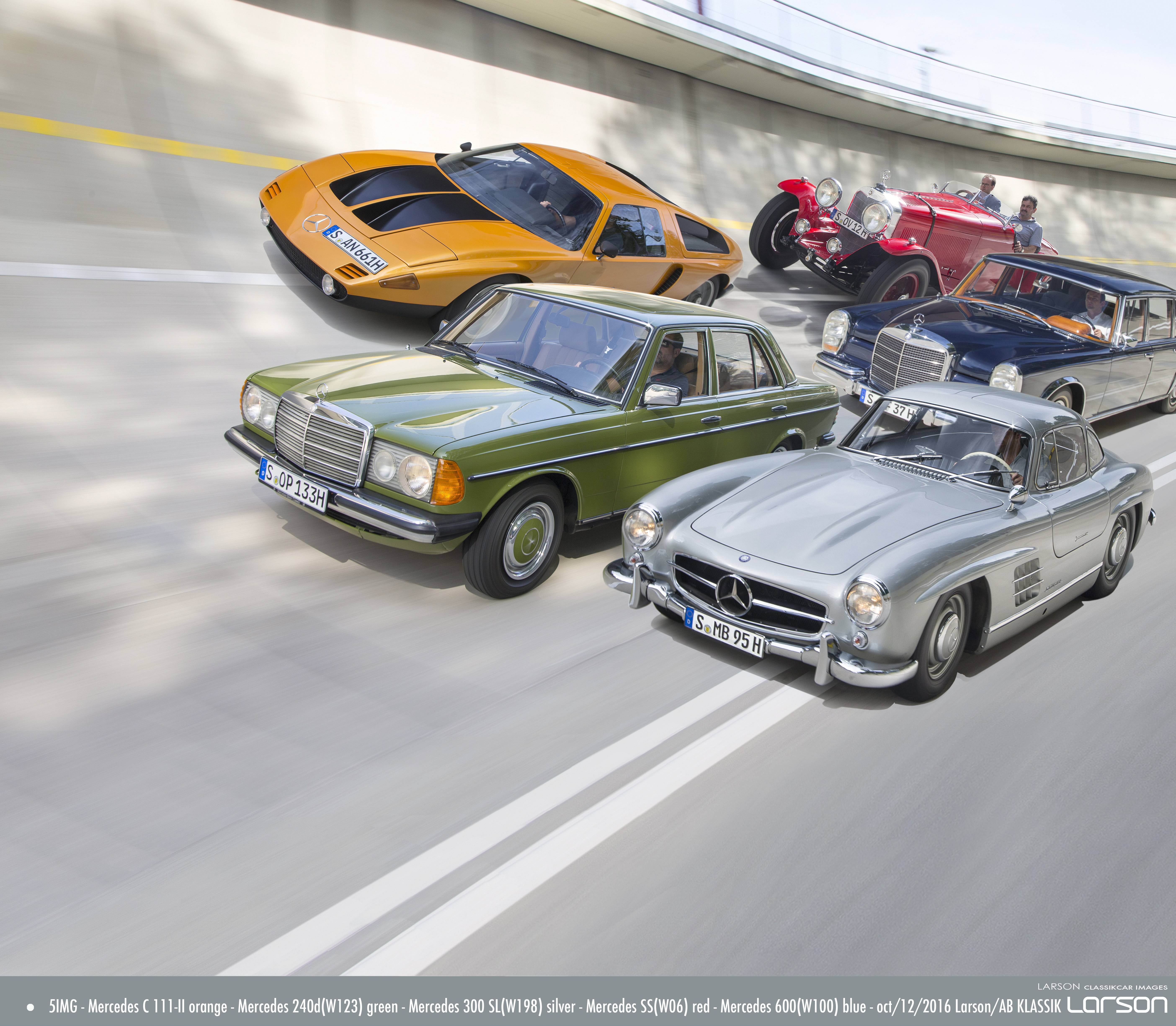 2016 Mercedes Arrangement – AutoBild Klassik